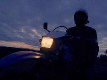 Movie still from “Black Fly - Wait” (2019), directed by Patrick Golan – Wide shot, Low angle