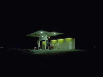 Movie still from “Black Fly - Wait” (2019), directed by Patrick Golan – Extreme Wide shot, High angle