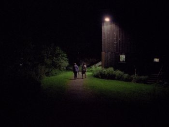 Movie still from “Black Fly - Wait” (2019), directed by Patrick Golan – Extreme Wide shot, High angle