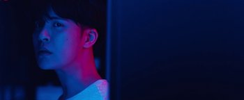Movie still from “Kiccc - Here” (2019), directed by Riun Garner – Close Up shot, Low angle