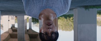 Movie still from “Kiccc - Here” (2019), directed by Riun Garner – Close Up shot, Low angle