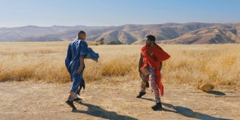 Movie still from “Meernaa - Ready to Break” (2019), directed by Cooper Kenward – Extreme Wide shot, Low angle