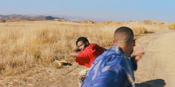 Movie still from “Meernaa - Ready to Break” (2019), directed by Cooper Kenward – Medium shot, Over the shoulder angle