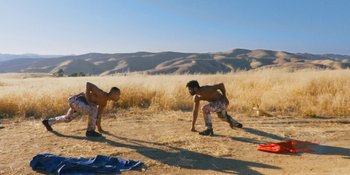 Movie still from “Meernaa - Ready to Break” (2019), directed by Cooper Kenward – Wide shot, Low angle