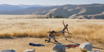 Movie still from “Meernaa - Ready to Break” (2019), directed by Cooper Kenward – Extreme Wide shot, Low angle