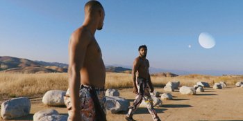 Movie still from “Meernaa - Ready to Break” (2019), directed by Cooper Kenward – Wide shot, Low angle