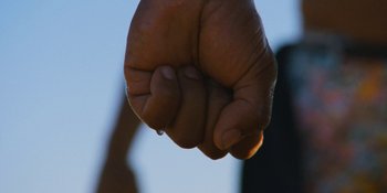 Movie still from “Meernaa - Ready to Break” (2019), directed by Cooper Kenward – Extreme Close Up shot, Low angle