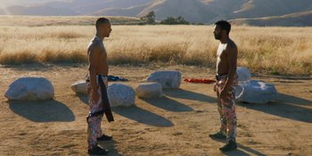 Movie still from “Meernaa - Ready to Break” (2019), directed by Cooper Kenward – Wide shot, Over the shoulder angle