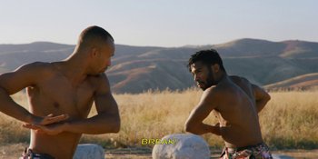 Movie still from “Meernaa - Ready to Break” (2019), directed by Cooper Kenward – Medium shot, Over the shoulder angle