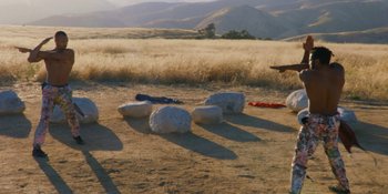 Movie still from “Meernaa - Ready to Break” (2019), directed by Cooper Kenward – Extreme Wide shot, High angle
