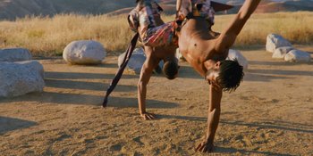 Movie still from “Meernaa - Ready to Break” (2019), directed by Cooper Kenward – Wide shot, Low angle