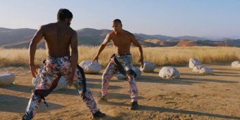Movie still from “Meernaa - Ready to Break” (2019), directed by Cooper Kenward – Wide shot, Low angle