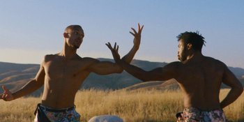 Movie still from “Meernaa - Ready to Break” (2019), directed by Cooper Kenward – Medium shot, Low angle