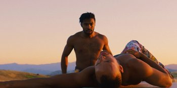 Movie still from “Meernaa - Ready to Break” (2019), directed by Cooper Kenward – Medium shot, Low angle