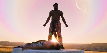 Movie still from “Meernaa - Ready to Break” (2019), directed by Cooper Kenward – Wide shot, Low angle