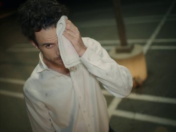 Movie still from “Active Child - All Eyes on You” (2019), directed by Isaac Ravishankara – Close Up shot, High angle