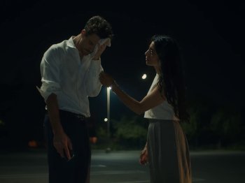 Movie still from “Active Child - All Eyes on You” (2019), directed by Isaac Ravishankara – Medium shot, Low angle