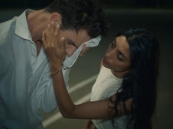 Movie still from “Active Child - All Eyes on You” (2019), directed by Isaac Ravishankara – Medium shot, Low angle