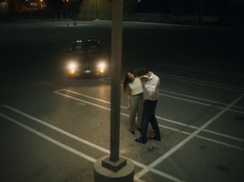 Movie still from “Active Child - All Eyes on You” (2019), directed by Isaac Ravishankara – Wide shot, Low angle