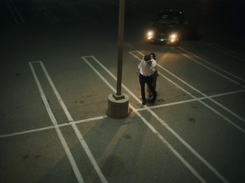 Movie still from “Active Child - All Eyes on You” (2019), directed by Isaac Ravishankara – Extreme Wide shot, High angle