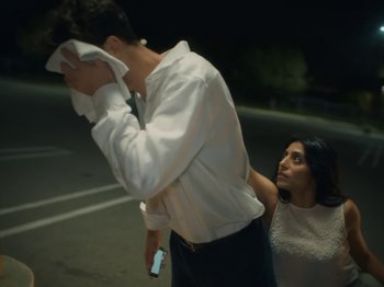 Movie still from “Active Child - All Eyes on You” (2019), directed by Isaac Ravishankara – Medium shot, Low angle