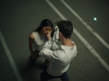 Movie still from “Active Child - All Eyes on You” (2019), directed by Isaac Ravishankara – Medium shot, High angle