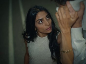 Movie still from “Active Child - All Eyes on You” (2019), directed by Isaac Ravishankara – Close Up shot, Over the shoulder angle