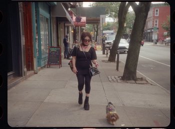 Movie still from “Ali Gatie - It’s You” (2019), directed by Nathan R. Smith – Wide shot, High angle