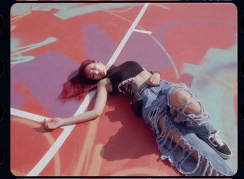 Movie still from “Ali Gatie - It’s You” (2019), directed by Nathan R. Smith – Wide shot, Overhead angle