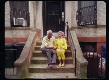 Movie still from “Ali Gatie - It’s You” (2019), directed by Nathan R. Smith – Wide shot, High angle