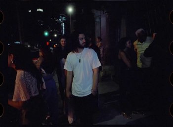 Movie still from “Ali Gatie - It’s You” (2019), directed by Nathan R. Smith – Wide shot, High angle