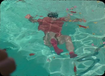 Movie still from “Figs Vision - Boy Pressure” (2019), directed by Jake Saner – Wide shot, High angle