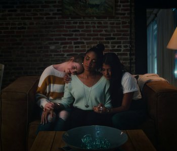 Movie still from “Janette King - Love Another” (2019), directed by Lawrence Le Lam – Medium shot, High angle