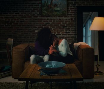 Movie still from “Janette King - Love Another” (2019), directed by Lawrence Le Lam – Wide shot, High angle