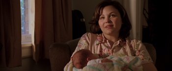 Movie still from “Walk the Line” (2005), directed by James Mangold – Close Up shot, Over the shoulder angle