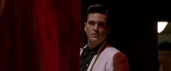 Movie still from “Walk the Line” (2005), directed by James Mangold – Close Up shot, Low angle