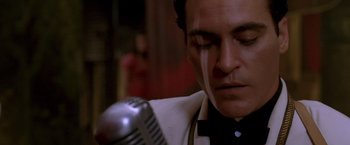 Movie still from “Walk the Line” (2005), directed by James Mangold – Close Up shot, Low angle