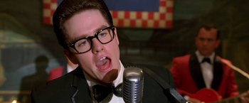 Movie still from “Walk the Line” (2005), directed by James Mangold – Close Up shot, Low angle