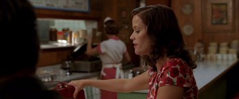 Movie still from “Walk the Line” (2005), directed by James Mangold – Medium shot, Over the shoulder angle