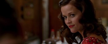 Movie still from “Walk the Line” (2005), directed by James Mangold – Close Up shot, Over the shoulder angle