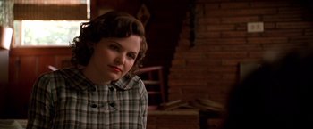 Movie still from “Walk the Line” (2005), directed by James Mangold – Close Up shot, Over the shoulder angle