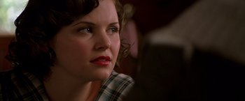 Movie still from “Walk the Line” (2005), directed by James Mangold – Close Up shot, Over the shoulder angle