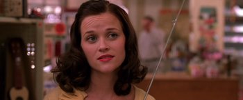 Movie still from “Walk the Line” (2005), directed by James Mangold – Close Up shot, Over the shoulder angle