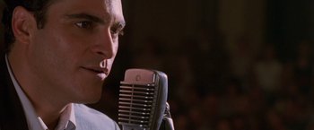 Movie still from “Walk the Line” (2005), directed by James Mangold – Close Up shot, Low angle