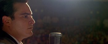 Movie still from “Walk the Line” (2005), directed by James Mangold – Close Up shot, Low angle