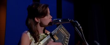 Movie still from “Walk the Line” (2005), directed by James Mangold – Close Up shot, Low angle