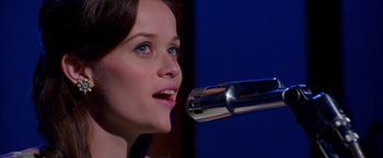 Movie still from “Walk the Line” (2005), directed by James Mangold – Close Up shot, Low angle