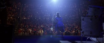 Movie still from “Walk the Line” (2005), directed by James Mangold – Wide shot, High angle