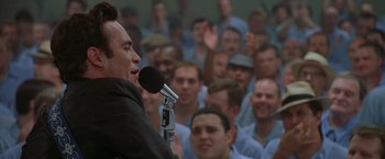 Movie still from “Walk the Line” (2005), directed by James Mangold – Close Up shot, Over the shoulder angle