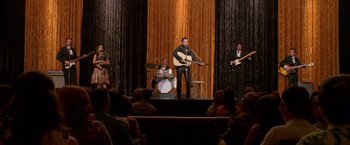 Movie still from “Walk the Line” (2005), directed by James Mangold – Extreme Wide shot, High angle
